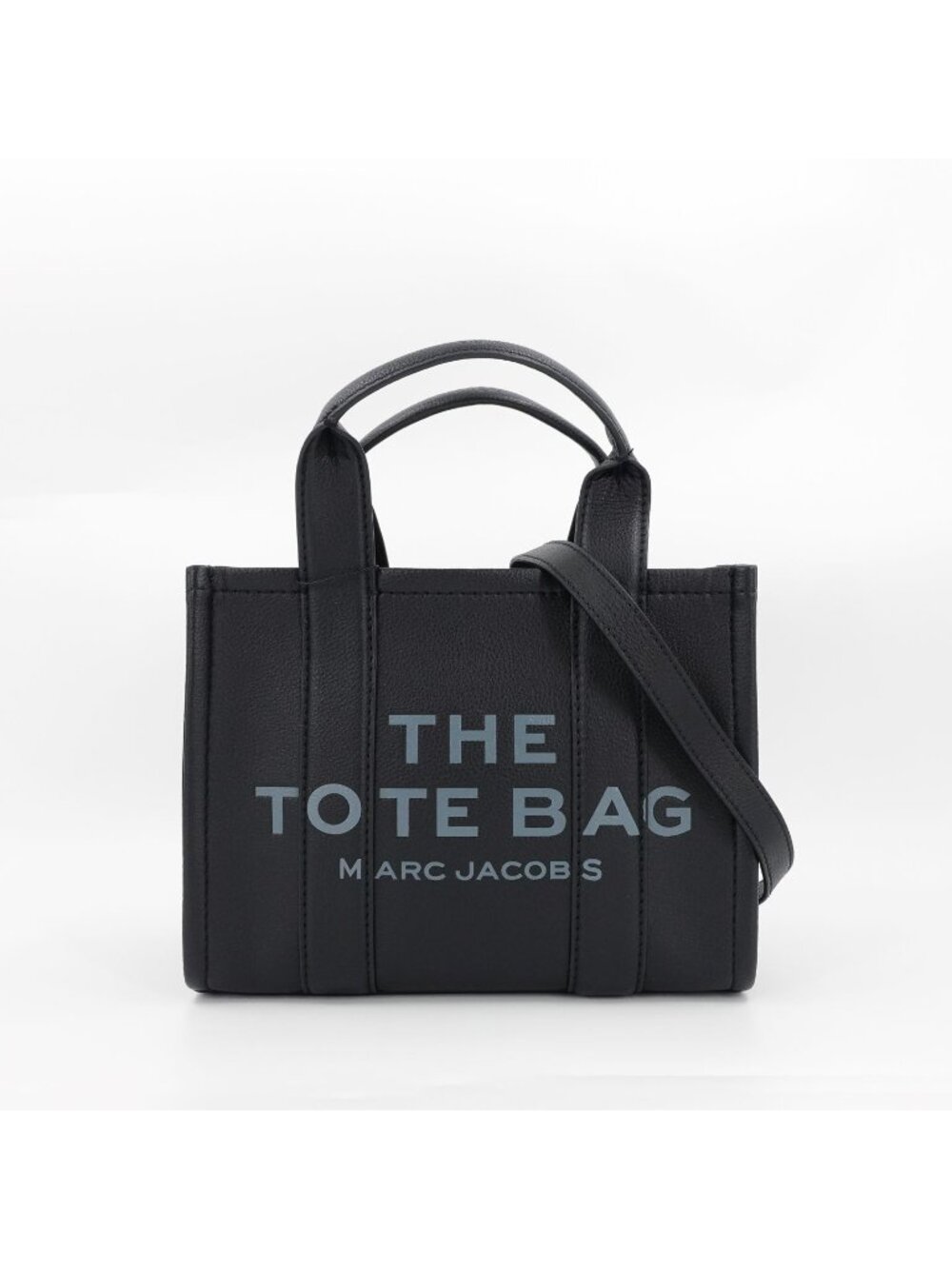 Marc Jacobs Women's The Small Tote Grainy Leather Bag Black OS